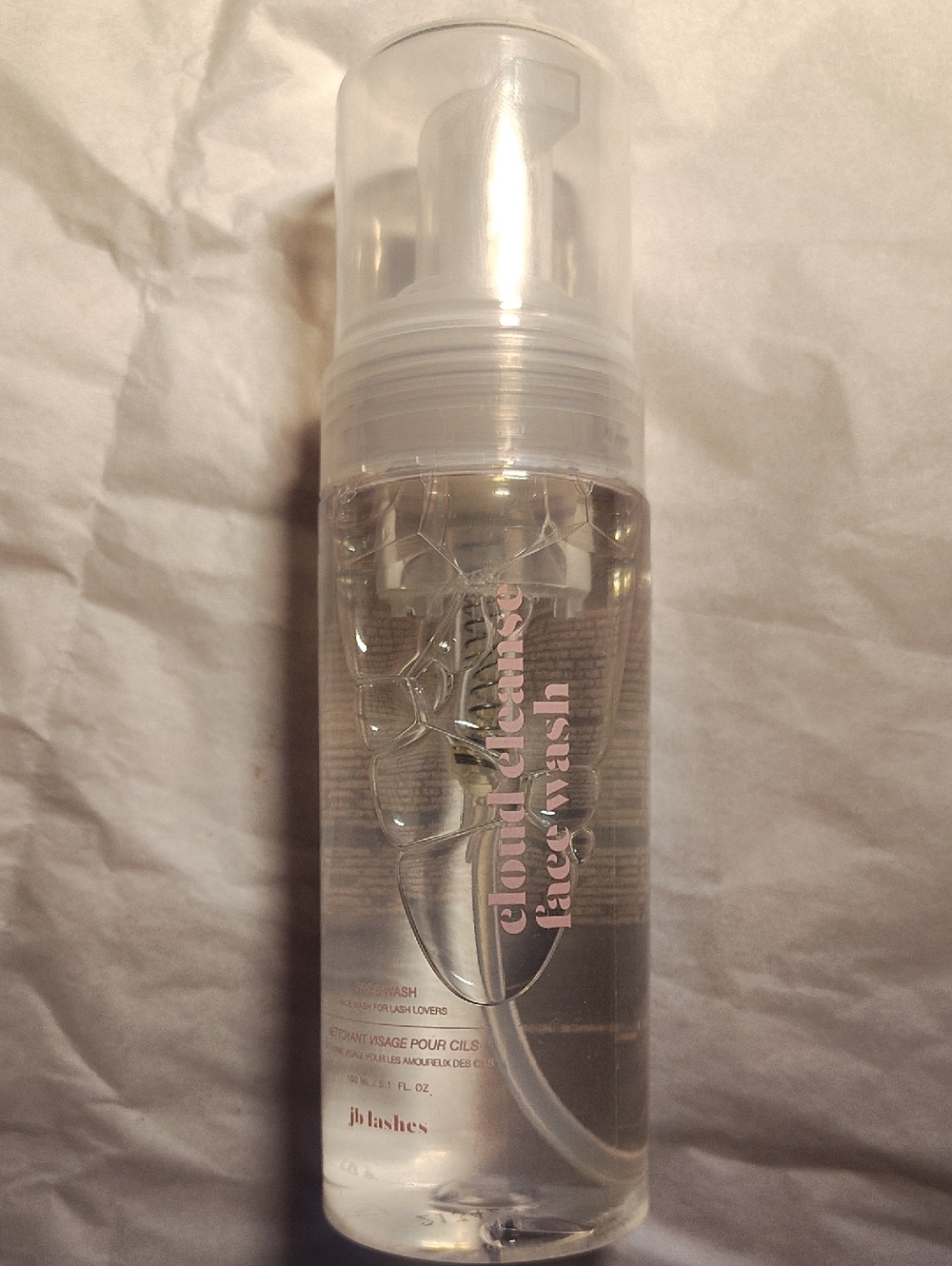 jb lashes Pro Cloud Cleanse Face Wash - 5.11 oz
